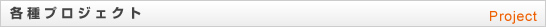 各種プロジェクト